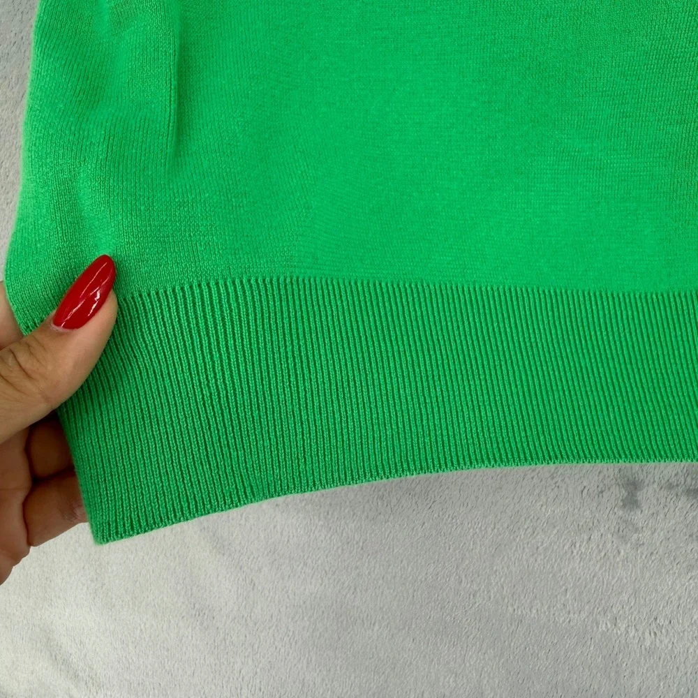Polo Ralph Lauren Mens Green Pima Cotton V-Neck Sweater Vest Size 2XB Big Tall